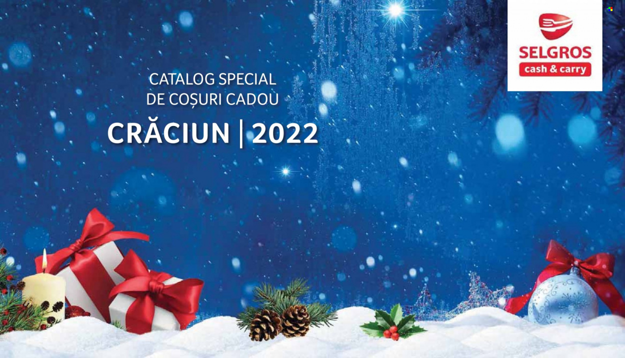 Cataloage Selgros - 01.11.2022 - 31.12.2022 - Produse în vânzare - coș cadou. Pagina 1.