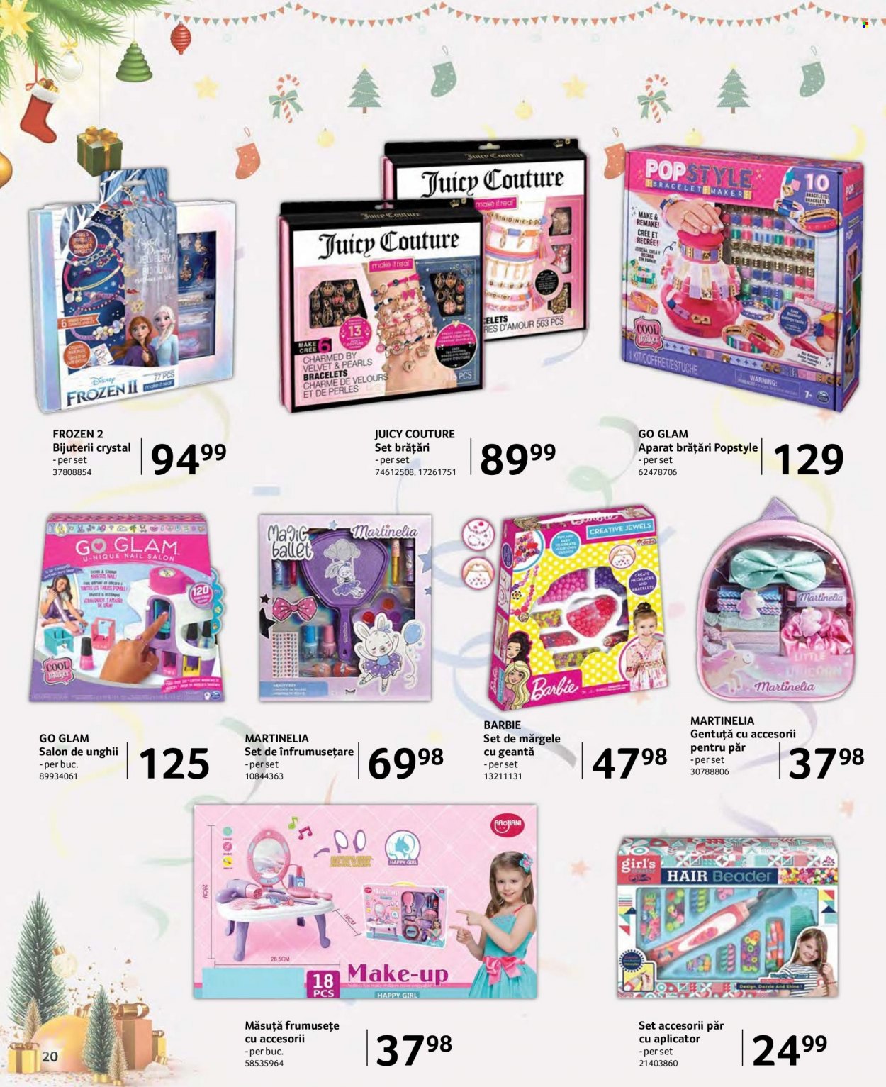 thumbnail - Cataloage Selgros - 10.11.2023 - 07.12.2023 - Produse în vânzare - Frozen, Barbie, geantă. Pagina 20.