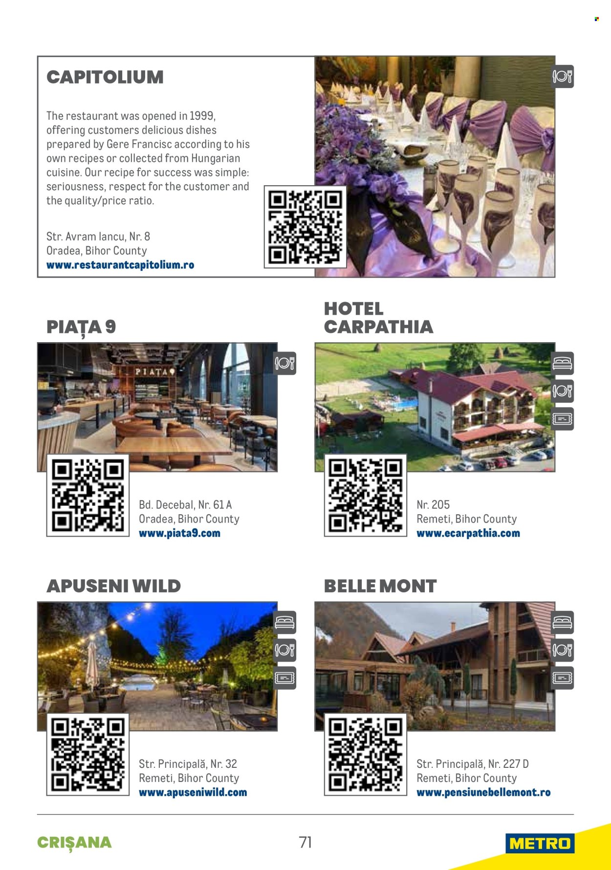 Catalog Metro. Pagina 1
