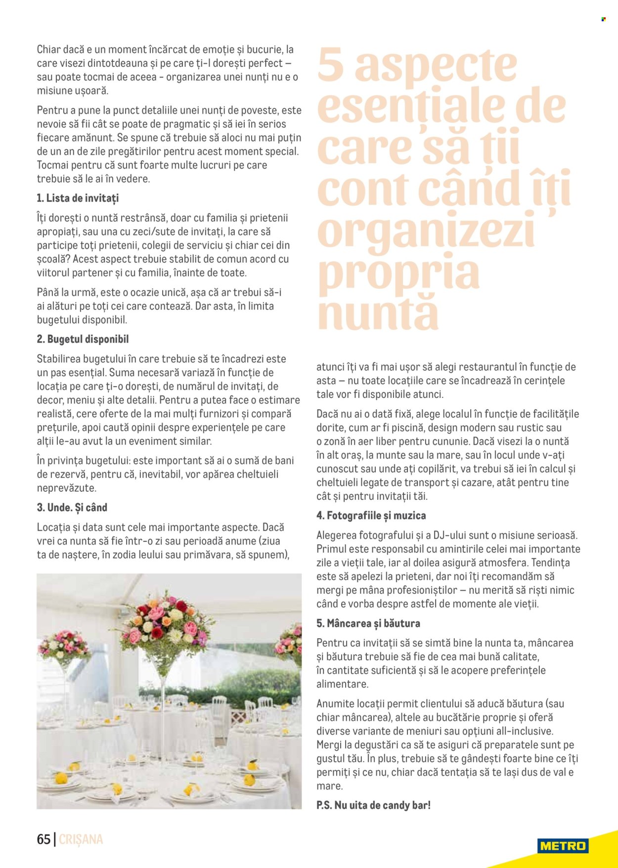 Catalog Metro. Pagina 1