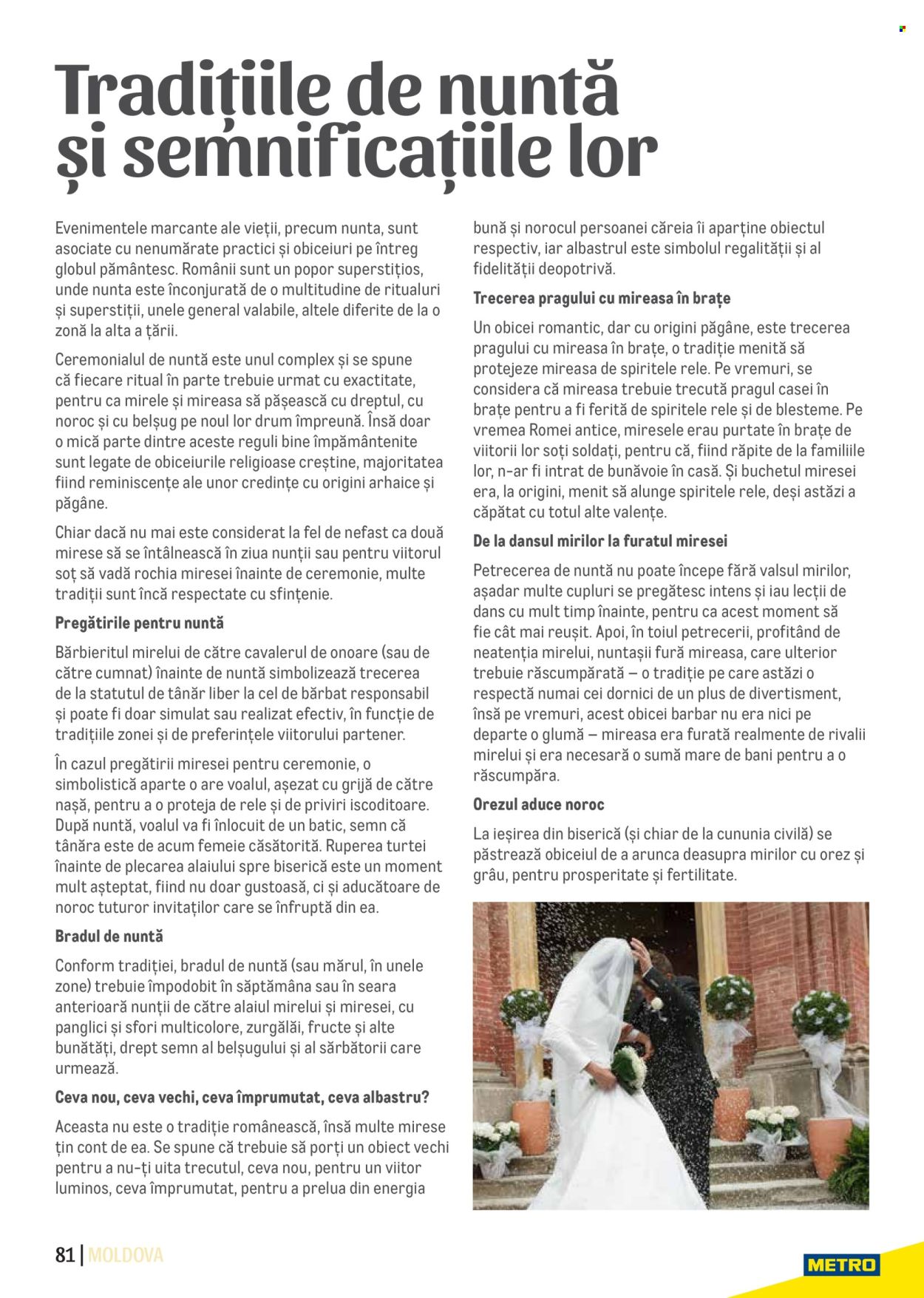 Catalog Metro. Pagina 1