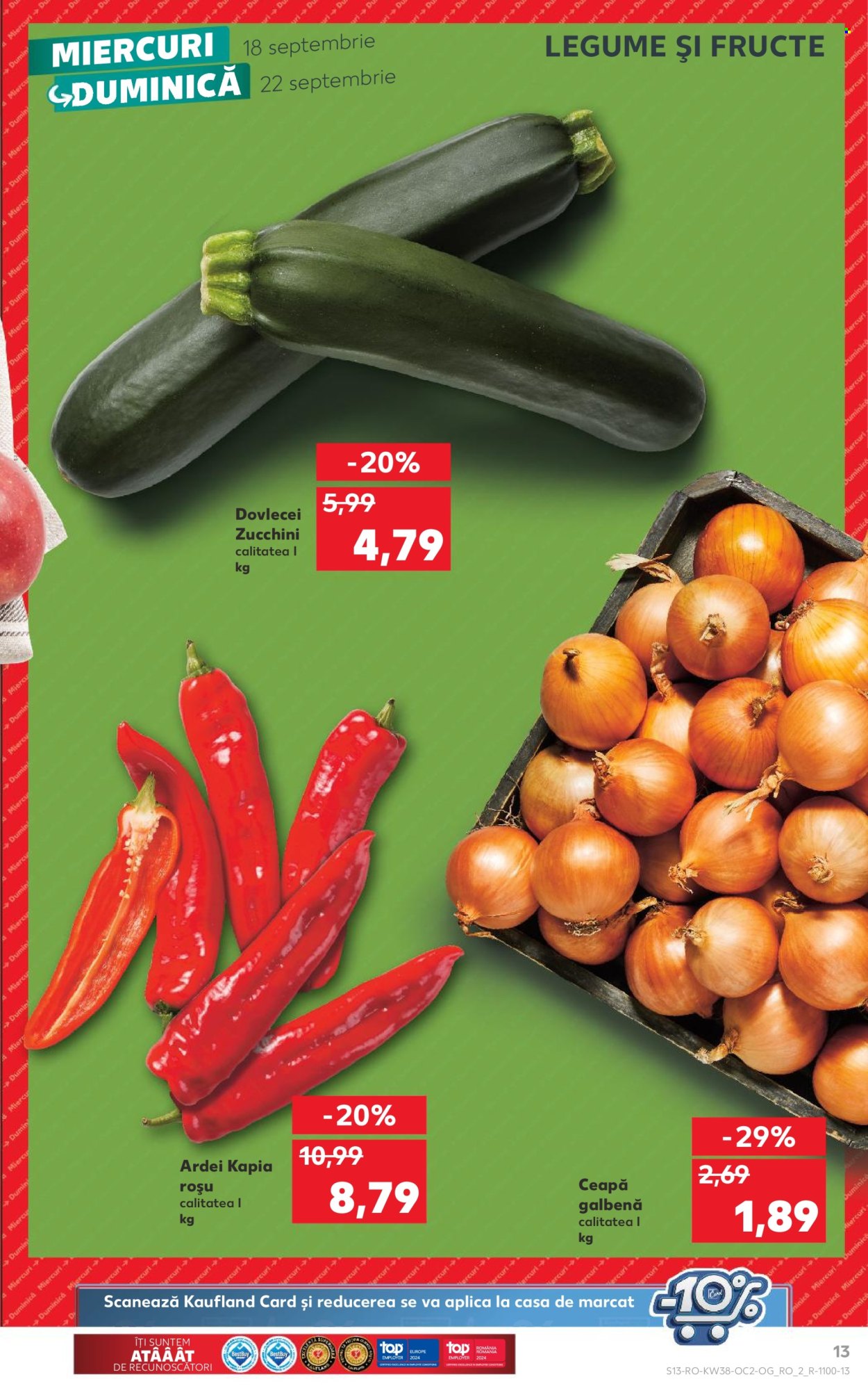 Catalog Kaufland - 18.09.2024 - 24.09.2024. Pagina 13