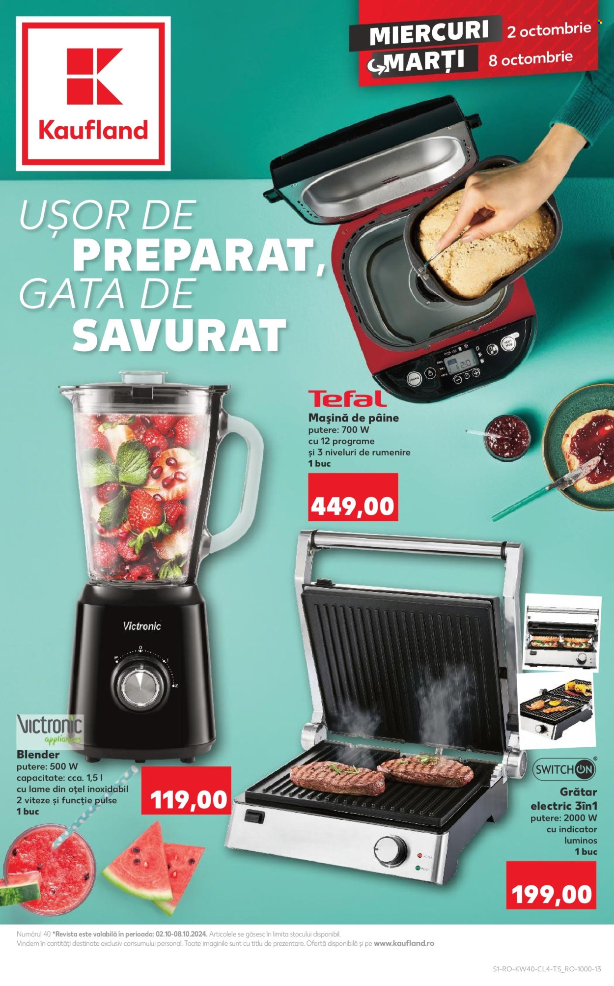 Catalog Kaufland - 02.10.2024 - 08.10.2024. Pagina 1