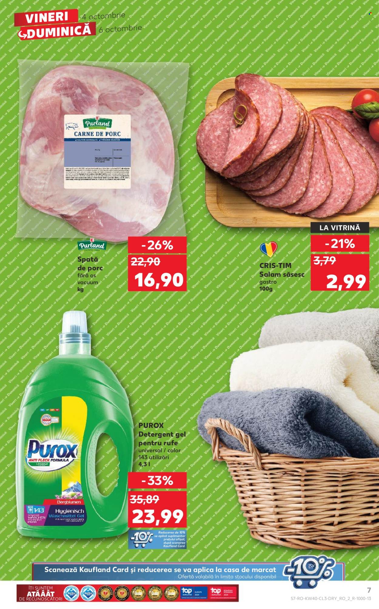 Catalog Kaufland - 04.10.2024 - 06.10.2024. Pagina 7