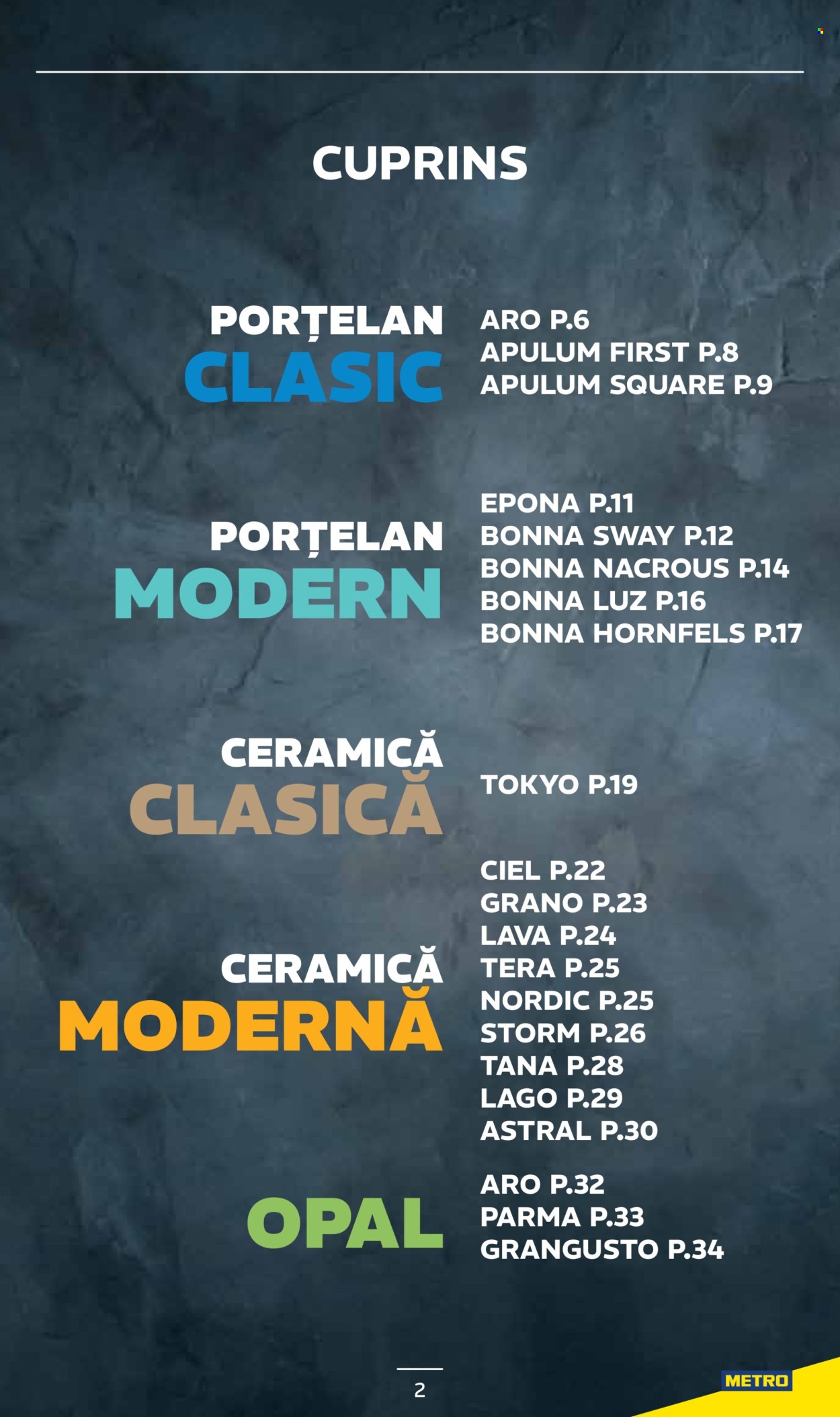 Catalog Metro - 20.01.2025 - 20.01.2026. Pagina 1