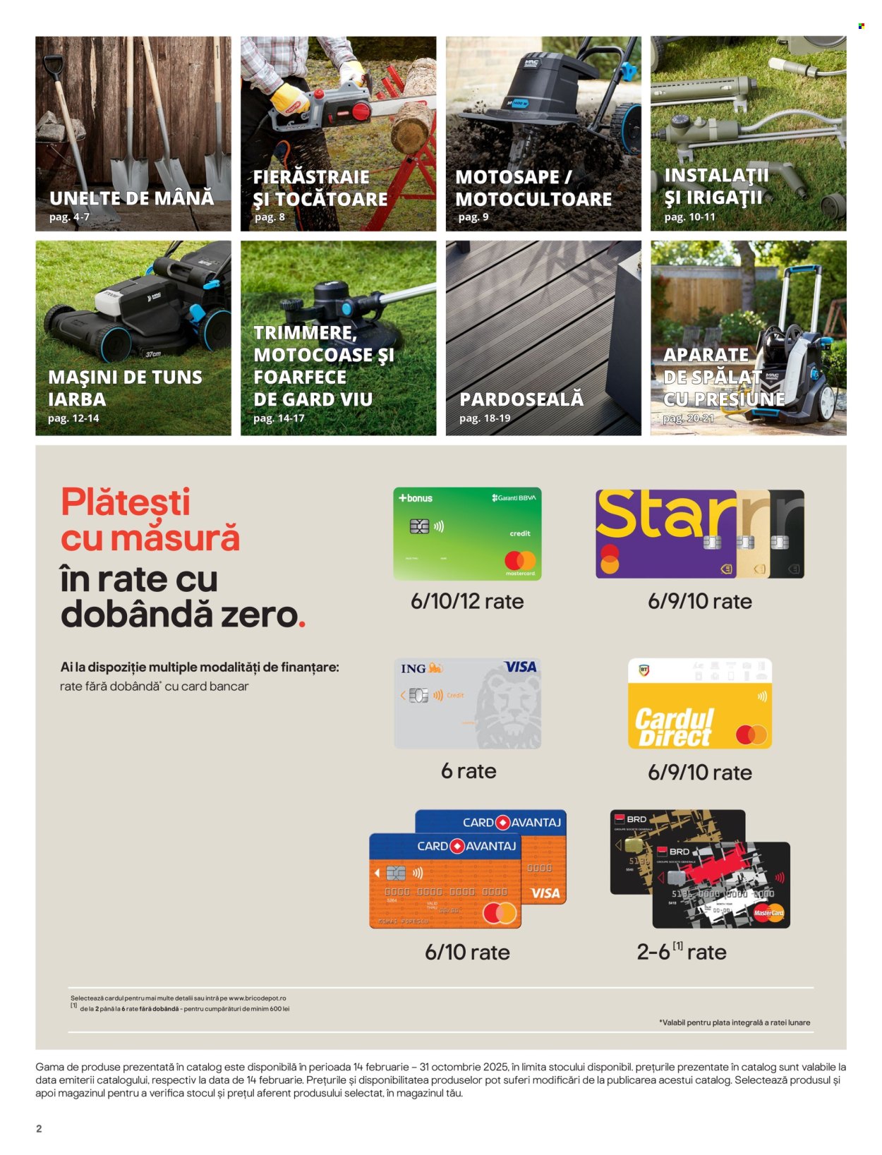 Catalog Brico Depot. Pagina 1