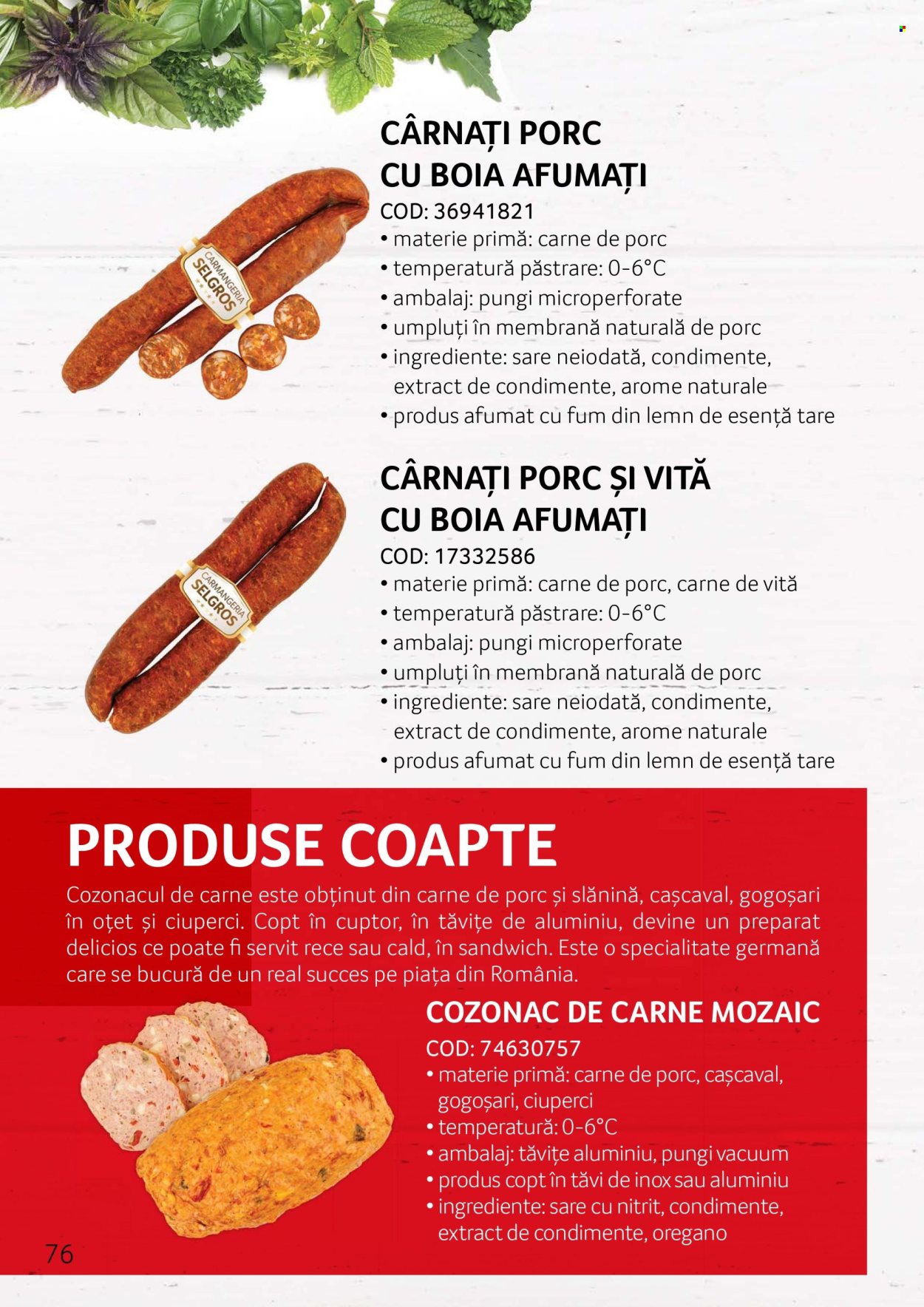 Catalog Selgros. Pagina 1