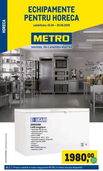 Cataloage Metro - 01.04.2025 - 30.06.2025.