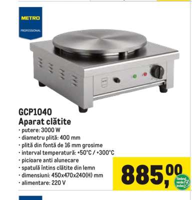 GCP1040 Aparat clătite