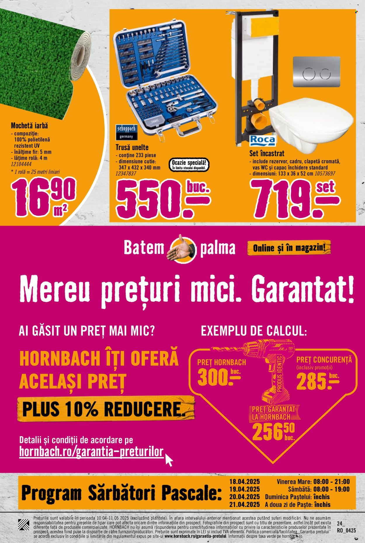 Catalog Hornbach - 10.04.2025 - 11.05.2025. Pagina 1