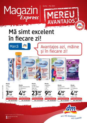 Cataloage dm Drogerie Markt - 17.04.2025 - 13.05.2025.