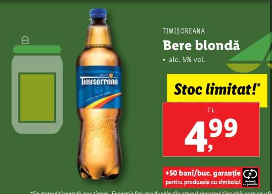 TIMIŞOREANA Bere blondă