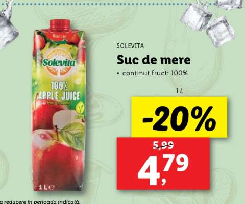 Solevita Suc de mere