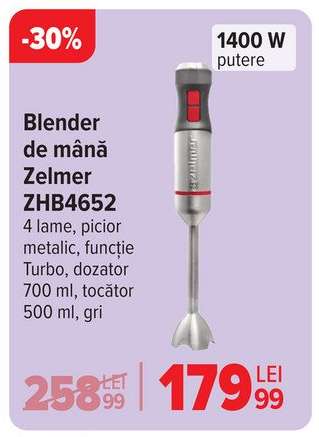 Blender de mână Zelmer ZHB4652
