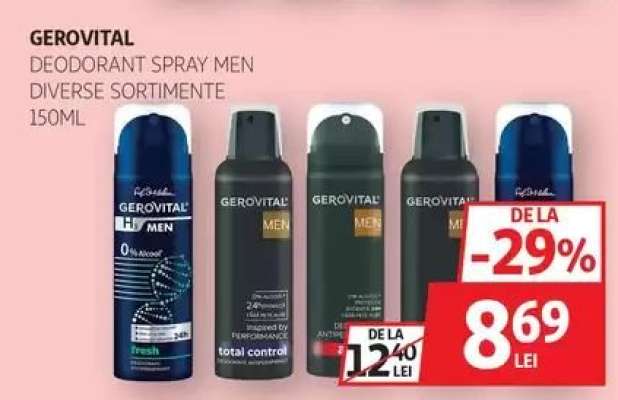 Gerovital Deodorant Spray Men