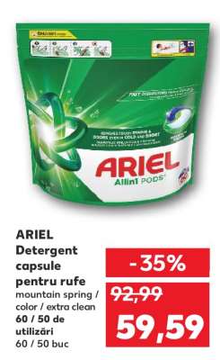 ARIEL Detergent capsule pentru rufe