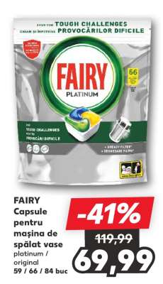 FAIRY Capsule pentru mașina de spălat vase