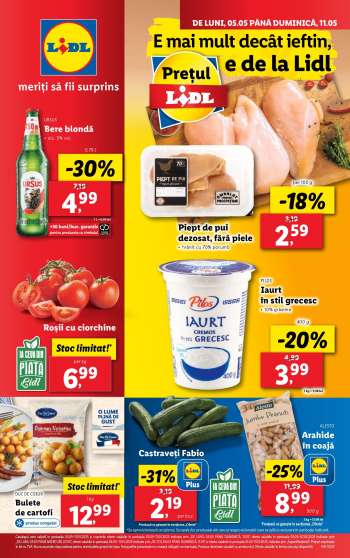 Cataloage Lidl - 05.05.2025 - 11.05.2025.