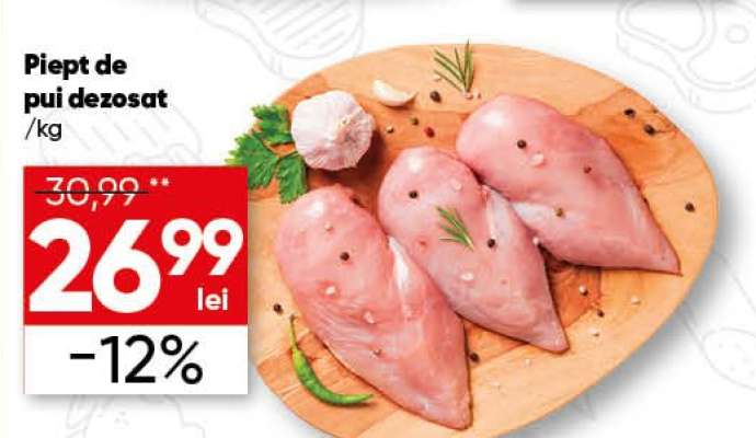 Piept de pui dezosat
