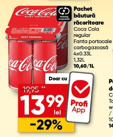 Pachet băutură răcoritoare