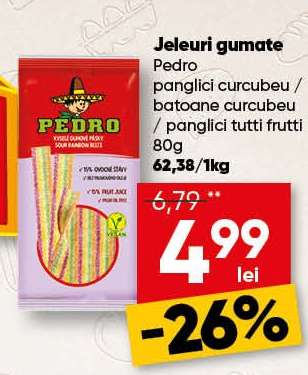 Jeleuri gumate Pedro