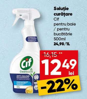 Soluție curățare Cif