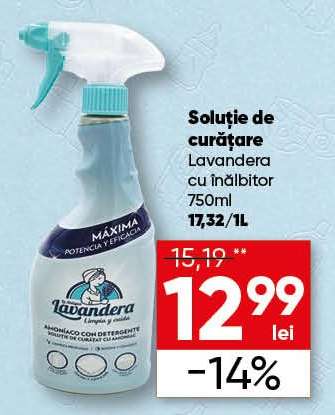 Soluție de curățare Lavandera