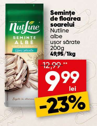 Semințe de floarea soarelui Nutline