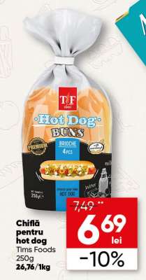 Chiflă pentru hot dog
