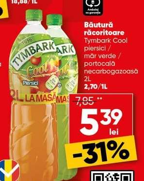 Băutură răcoritoare Tymbark Cool