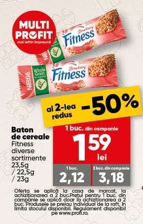 Baton de cereale Fitness