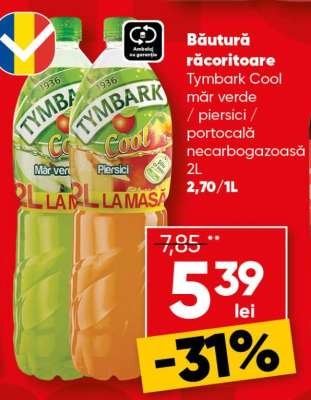 Băutură răcoritoare Tymbark Cool