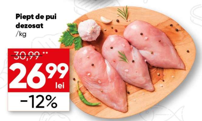 Piept de pui dezosat