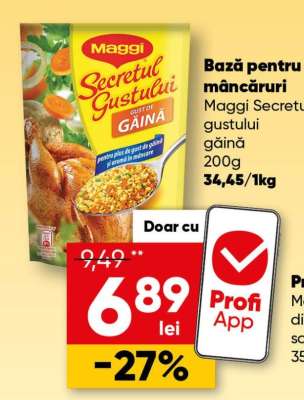 MAGGI SECRETUL GUSTULUI GĂINĂ