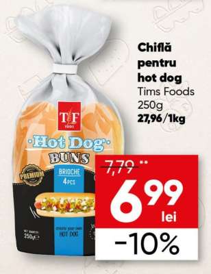 Chiflă pentru hot dog
