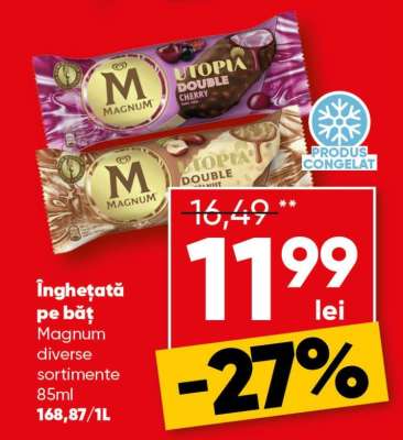 Înghețată pe băț Magnum