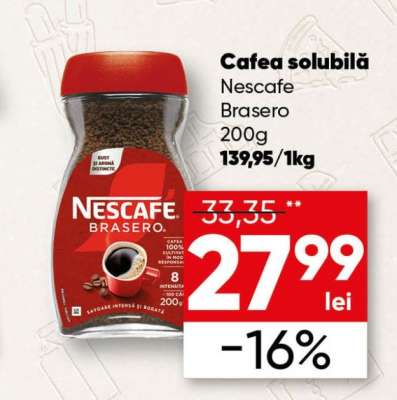 Cafea solubilă Nescafé Brasero
