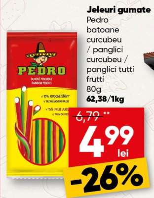 Pedro batoane curcubeu / panglici curcubeu / panglici tutti frutti