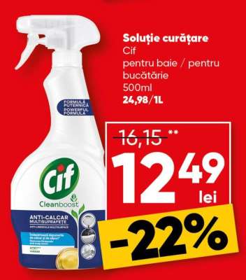 Soluție curățare Cif