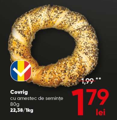 Covrig cu amestec de semințe