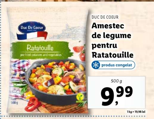 Amestec de legume pentru Ratatouille