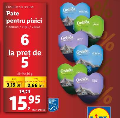 Coshida Selection Pate pentru pisici