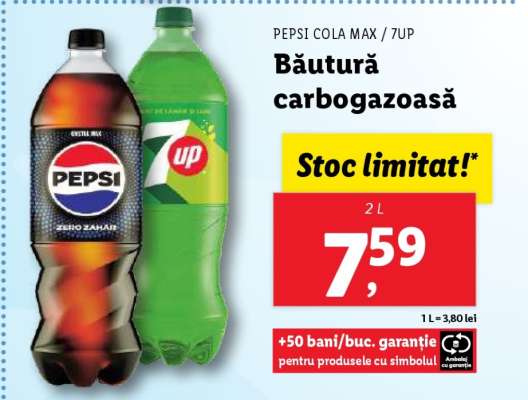 PEPSI COLA MAX / 7UP