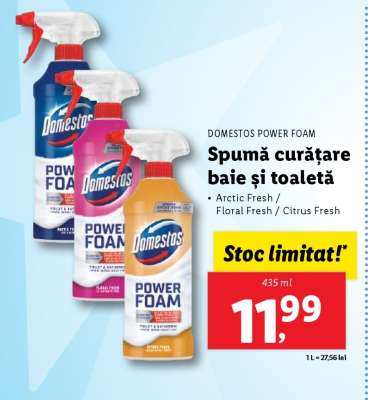 DOMESTOS Power foam