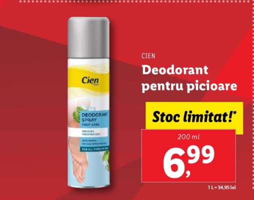 Cien Deodorant pentru picioare