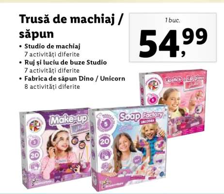 Trusă de machiaj / săpun