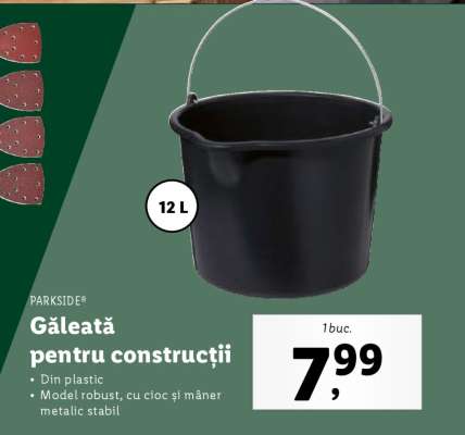 Găleată pentru construcții