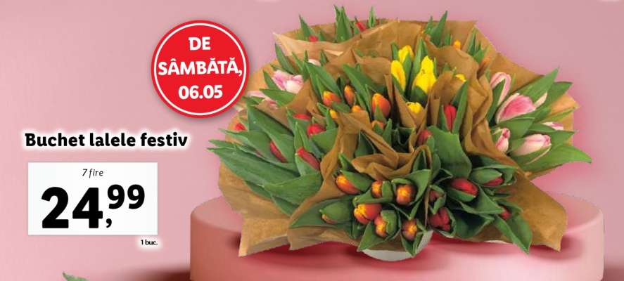Buchet lalele festiv