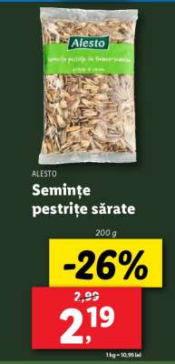 Semințe Pestrițe Sărate