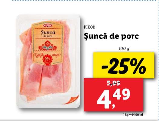 Șuncă de porc